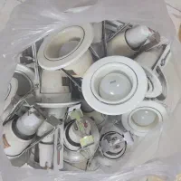 تعداد ۴۰ عدد هالوژن سقفی استیل همراه با لامپ