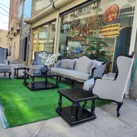 مبل کویین فرانسوی 8نفره با جلو مبلی نو|مبلمان خانگی و میز عسلی|مهاباد (آذربایجان غربی), |دیوار