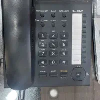 تلفن دوخط و یک خط پاناسونیک خیلی تمیز درحدنو