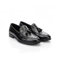 کفش کالج مردانه مشکی / پرداخت درب منزل