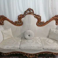 مبل ۷ نفره کارکرده   بدون میز