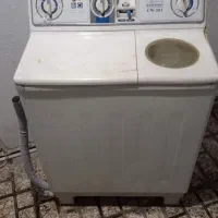 لباسشویی دوقلو سطلی وست پوینت فرانسه کاملآ سالم