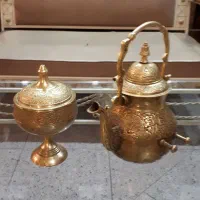 قوری قندان برنجی هندی