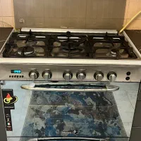 گاز پنج شعله فردار رز گاز کاملا سالم