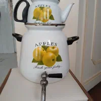 سماور کتری قوری لعابی