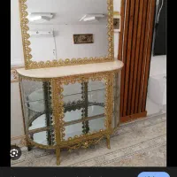 آیینه و کنسول برنزی