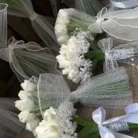 دسته گل عروس لی لی