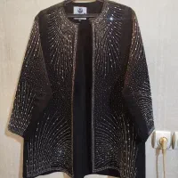 کت زنانه کارشده شیک ونوهست سایز۴۸تا۵۲