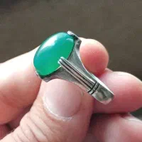 یک عدد انگشتر نقره|بدلیجات|مبارکه, |دیوار