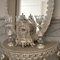 آینه شمعدان|آینه|یزد, |دیوار