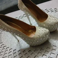 کفش مجلسی نگین دار