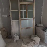 درب آلمینیومی پارتیشن و درب چوبی و کولر پنجره ایی|مصالح و تجهیزات ساختمان|ایذه, |دیوار