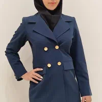 مانتوی چهار دکمه ی فیونا