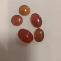 نگین عقیق سرخ اصل