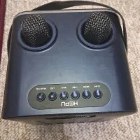 اسپیکر همراه با دو میکروفون