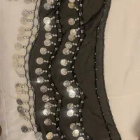 شال کمر یا کمربند سکه ای رقص عربی قدیمی