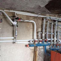 موتورخانه ، مشعل ، گرمایش کف ، کولر های آبی و گازی