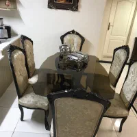 مبل ال به همراه مبل ۷ نفره و نهار خوری ۶ نفره|مبلمان خانگی و میز عسلی|تهران, مهرآباد|دیوار