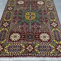 فرش دستباف گنبدی تمام کرک ۳/۵ متری ریزباف|فرش|مشکین‌دشت, |دیوار