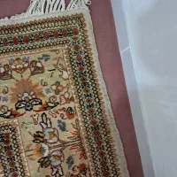 قالی دست بافت ۹ متر طرح شکارگاه|فرش|کرمان, |دیوار