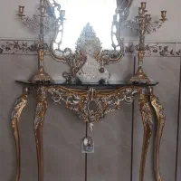 آینه کنسول فلزی