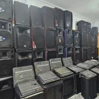 اجاره باند سیستم صوتی دایناکورد rcf ev نورپردازی