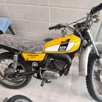 موتور یاماها تریل 125 فابریک کم کار