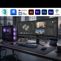 نصب نرم‌افزارهای معماری ، گرافیکی ، ویندوز