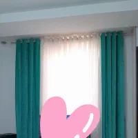 دوعددیال  پرده فیروزه مخمل