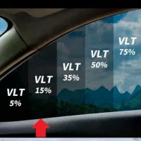 شیشه دودی/نانوسرامیک/ آنتی یوی/شیشه دودی آمریکایی|قطعات یدکی و لوازم جانبی|فولادشهر, فولادشهر|دیوار
