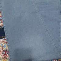 دوتا شلوار جین اصل لی و لاگوست سایز ۳۶ و۳۸ بگ