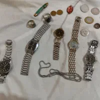 ساعت انگشتر و سکه