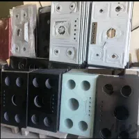 استیل وچدنی دست کامل وشیشه ایتالیایی