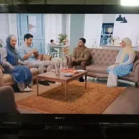 تلویزیون ۴۶ اینچ ال سی دی سونی تمیز|تلویزیون و پروژکتور|قم, شهرک امام حسن|دیوار
