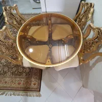 نهار خوری ۴ نفره|میز و صندلی غذاخوری|قم, سالاریه|دیوار