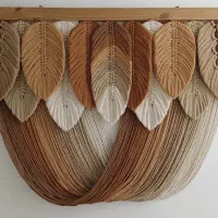 با نخ مکرومه خانه ات رو رنگی رنگی کن|تابلو، نقاشی، عکس|ایلام, |دیوار