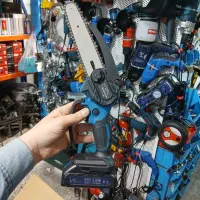 اره زنجیری شارژی چوب بر ۲۱ولت با۶۰۰هزار تخفیف