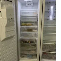 یخچال فریزر دوقلو آب سردکن دار الکترو استیل|یخچال و فریزر|مشهد, هفده شهریور|دیوار