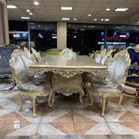 مبل سلطنتی لورنزو خرچنگی استیل چوب راشcod1008|مبلمان خانگی و میز عسلی|تهران, یافت آباد جنوبی|دیوار