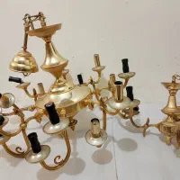 دوعدد لوستر برنز