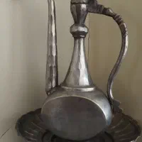 آفتابه لگن مسی قاجاری