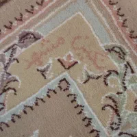 فرش نگین مشهد 9متری کرم رنگ