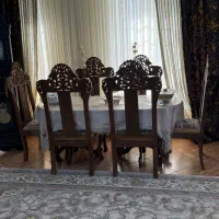فروش مبل قالی 6عدد ومیز ناهار خوری 6تا صندلی