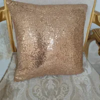 کاور کوسن پولکی طلایی