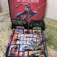 کنسول PS4 اسلیم ۱ ترا کپی خور ۲ دسته