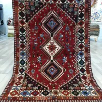 زرع و نیم یلمه شیراز سه ترنج لاکی پشم طبیعی