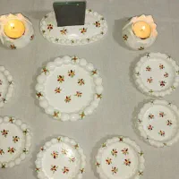 ست زیبای هفت‌سین شکوفه های بهاری