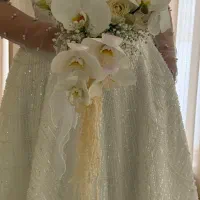 لباس عروس فاخر نصف قیمت