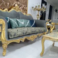 مبل سلطنتی9نفره همراه با نهار خوری6نفره|مبلمان خانگی و میز عسلی|مشهد, مقدم|دیوار