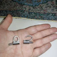 قفل مینیاتوری فولادی آنتیک کلکسیونی زیبا کمیاب نو|کلکسیون و سرگرمی|اصفهان, ناژوان|دیوار